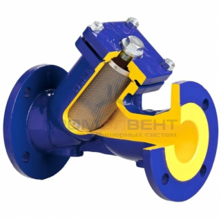 Фильтр грубой очистки BROEN V821 - Ду125 (Фланец/Фланец, PN16, Tmax 300°C)