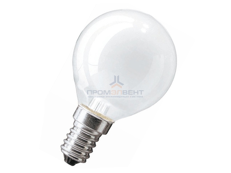 Лампа накаливания шарик PHILIPS STANDART P45 FR 40W E14 230V