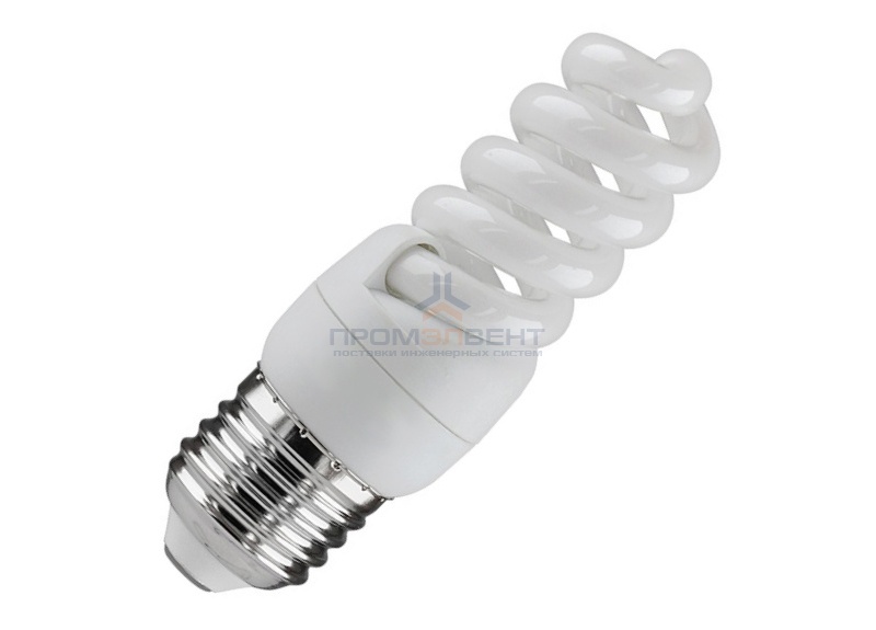 Лампа энергосберегающая ESL QL7 11W 4200K E27 спираль d32x97 белая