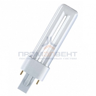 Лампа Osram Dulux S 5W/21-840 G23 холодно-белая