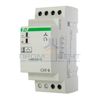 Реле контроля наличия/асимметрии/чередования фаз CKF-B асимметрия 55В, задержка отключения 3-5с, 1NO