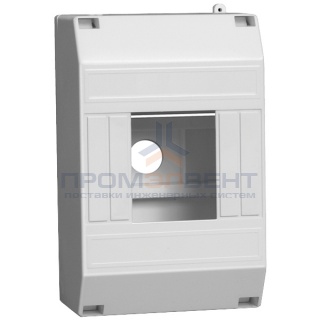 Бокс КМПн 1/4 на 4 модуля накладной пластиковый без дверки ИЭК